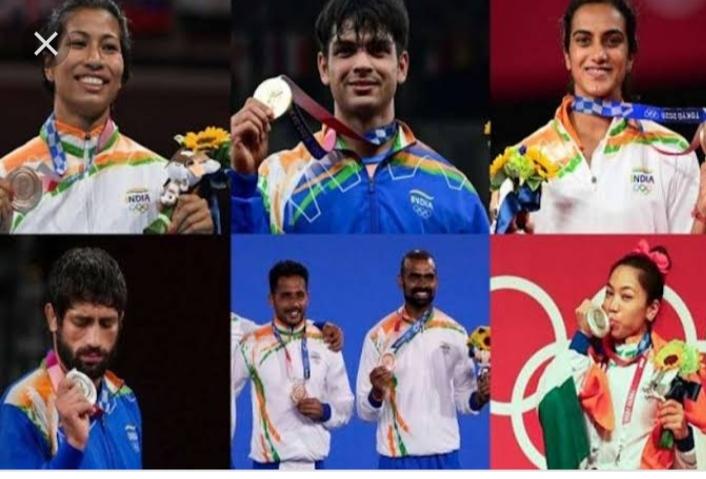 टोक्यो ओलंपिक मे भारत ने कितने पदक जीते है ? 