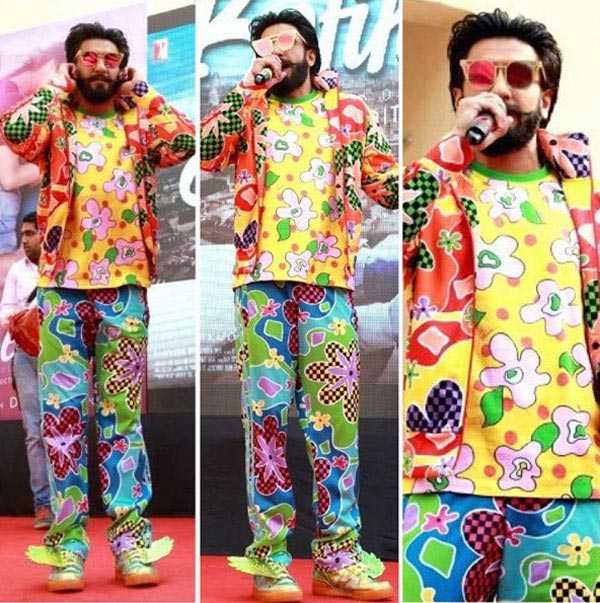 8 Times Ranveer Singh's wardrobe was a burst of colours | Filmfare.com