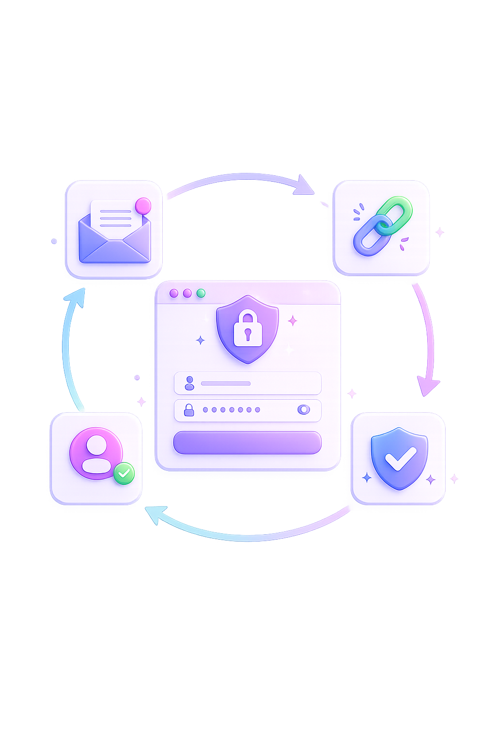 Securely reset your password